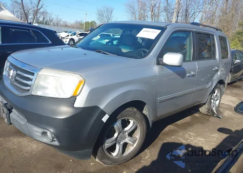 2012 Honda Pilot Ex-L from USA, damaged, VIN 5FNYF4H51CB049285